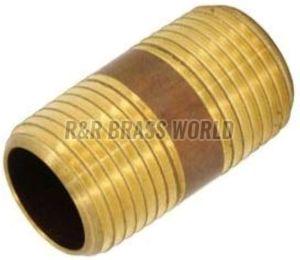 Polished Brass Close Nipple, Color : Golden Standard, Technics : Machine Made