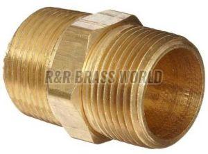 Polished Brass Hex Nipple, Color : Golden Standard, Technics : Machine Made