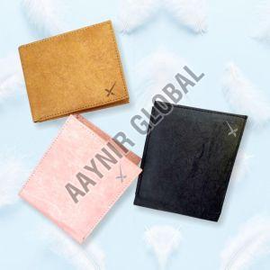 Plain Tyvek Non Woven Mens Stylish Wallet, Color : Multicolor, Packaging Type : Plastic Packet