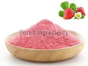 Strawberry Powder, Color : Pink, Packaging Type : Packet