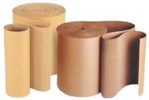 Plain Corrugated Roll, Color : Light Brown For Gift Packaging, Food Packaging