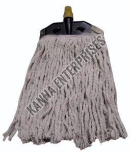 9 Inch White Cotton Clip Mop For Cleaning