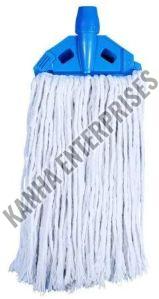 White Jumbo Cotton Clip Mop For Cleaning