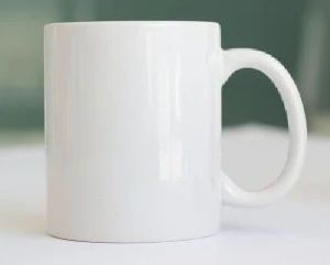 Plain White Ceramic Coffee Mug