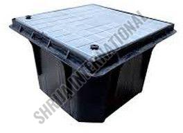 Plastic Pit Cover, Color : Black