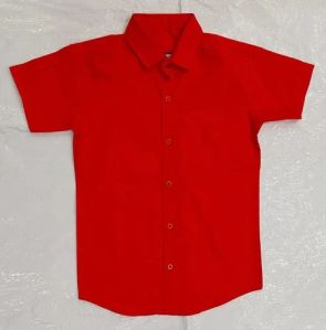 Mens Red Half Sleeves Shirt Xl & Xxl Casual Wear