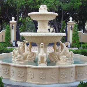 Stone Polished Fountains, Design : Antique For Garden, Outdoor