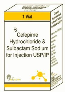 Cefepime Sulbactam Injection Usp/IP