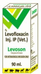 Levofloxacin Injection IP (vet.) 90ml