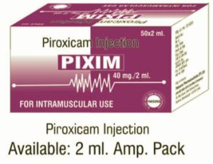 Piroxicam Injection IP 2ml AMP