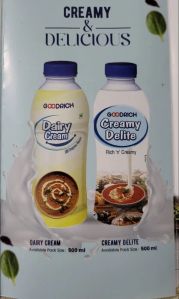 500 Ml Goodrich Dairy Cream, Packaging Type : Bottle, Packaging Size : 500gm For Bakery, Hotel, Restaurant