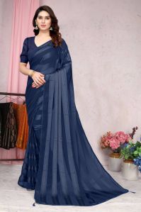 Plain Georgette Sarees