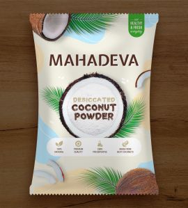 MAHADEVA Natural Coconut Desiccated Powder, Color : White, Packaging Type : Packet, Packaging Size : 1kg