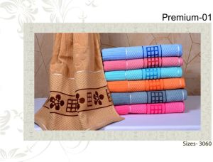 Strips Terry Cotton Towel, Color : Multicolor Multisize, Technics : Yarn Dyed, Washed, Handloom