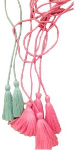 Cotton Drawcord With Tassels