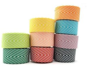 Strips Cotton Twill Tape, Color : Multicolor