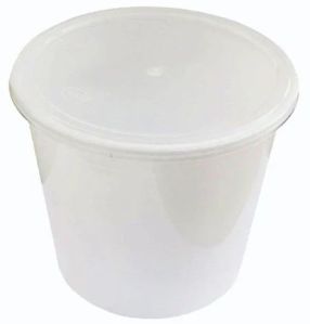 Plain 1500ml Plastic Food Container, Color : Black, White & Transparent, Customised Colours