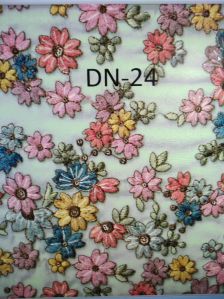 Embroidery Colour Full Work Fabric