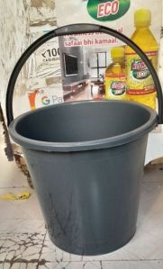 22 Litre Plastic Bucket, Color : Black For Home