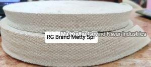 Rg Brand Polyester Matti White Niwar Tape For Garments, Bag