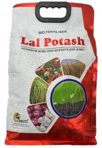 KIBBUTZ Lal Potash Potassium Mobilizing Biofertilizer 4Kg