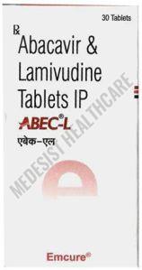 Abec-l Tablets, Packaging Type : Plastic Bottle, Medicine Type : Allopathic For Used To Treat HIV Infection