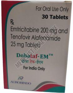 Dobataf-em Tablets, Packaging Type : Plastic Bottle, Medicine Type : Allopathic For Used To Treat HIV Infection