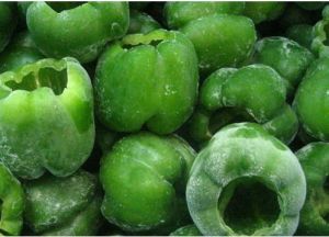 Natural Frozen Green Capsicum