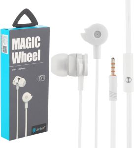 Celebrat Model No d1 White Earphones