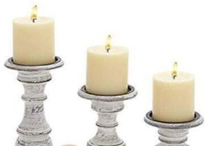 Wooden Candle Holder