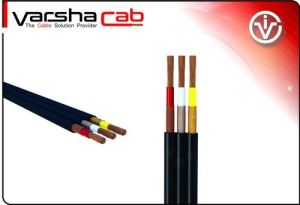 3 Core Copper Parallel Wire, Outer Material : PVC, Length : 100 Yard For Electrical Industry