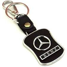 Polished Emborieded Promotional Leather Key Chain, Color : Black