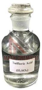 Maan Chemical Liquid Sulphuric Acid 98%, Packaging Size : 50Kg For Industrial