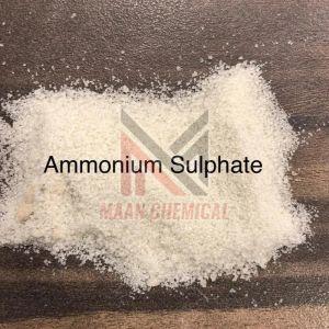 Maan Chemical White Ammonium Sulphate Powder 98%, Grade : Industrial, Bio Tech Grade, Packaging Size : 50 Kg