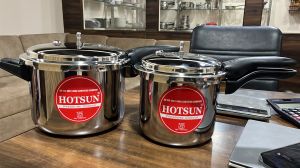 Stainless Steel Triply Pressure Cooker