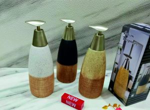 Ceramic Lotion Dispenser Modern For Office, Hotel