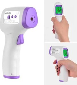 Digital Battery Infrared Thermometer, Color : White Standard For Medical Use