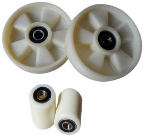 Nylon Wheel, Color : Creamy, White, Width : 10-20mm For Chairs, Sofa, Stool, Stretcher, Tables