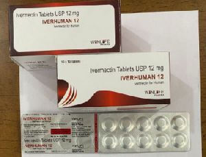 Iverhuman Ivermectin 12mg Tablets,