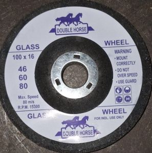 Double Horse Glass Grinding Wheel