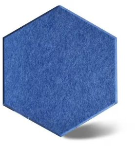 60mm Blue Hexagon Cement Paver Block