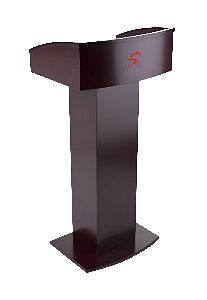Elegant Teak Wood Podium SP-509 With Natural Color