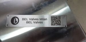 Barcode Aluminum Name Plate