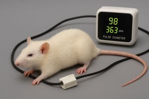 Electric SS Rodent Pulse Oximeter, Color : White