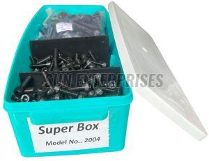 Sun Enterprises Plastic Plain Automobile Spare Parts Storage Boxes