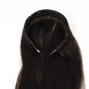 Black Synthetic Straight Hair Extension, Brand Name : Neaama