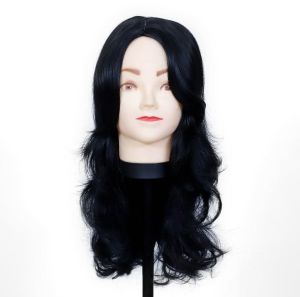 Multi Layer Black Synthetic Hair Wig, Brand Name : Neaama