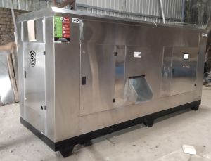 Metal Organic West Compost Machine, Shape : Rectangular for Industrial