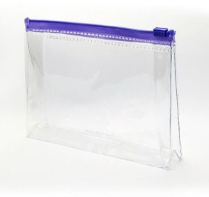PVC Transparent Zip Lock Pouch With Slider