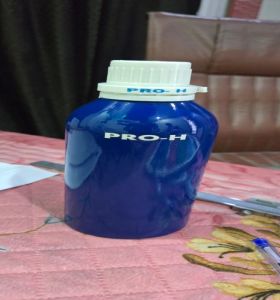 Blue Coated Aluminum Bottle